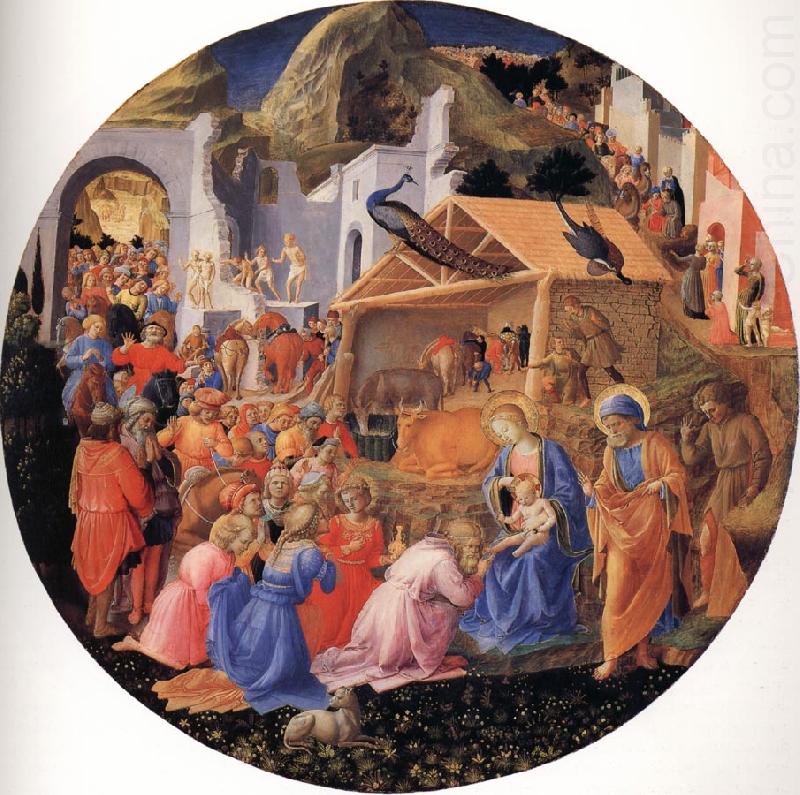 Fra Filippo Lippi The Adoration of the Magi china oil painting image